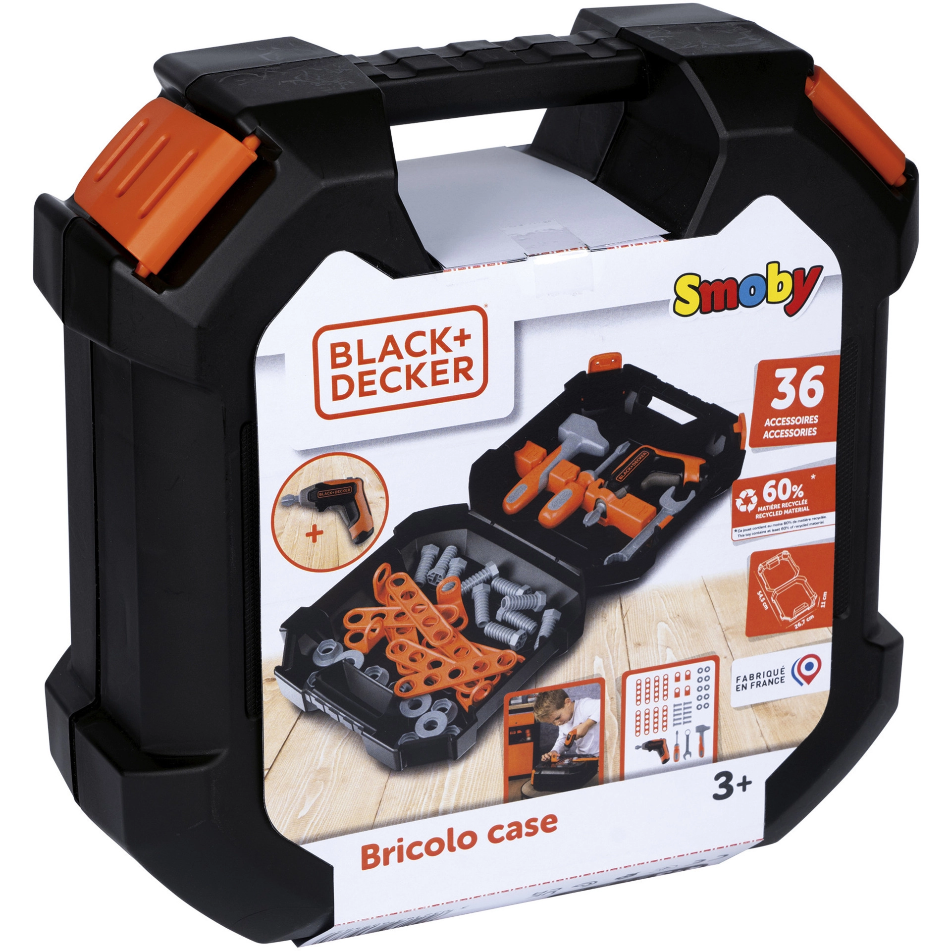 Smoby Smoby Black+Decker tool case  children````s