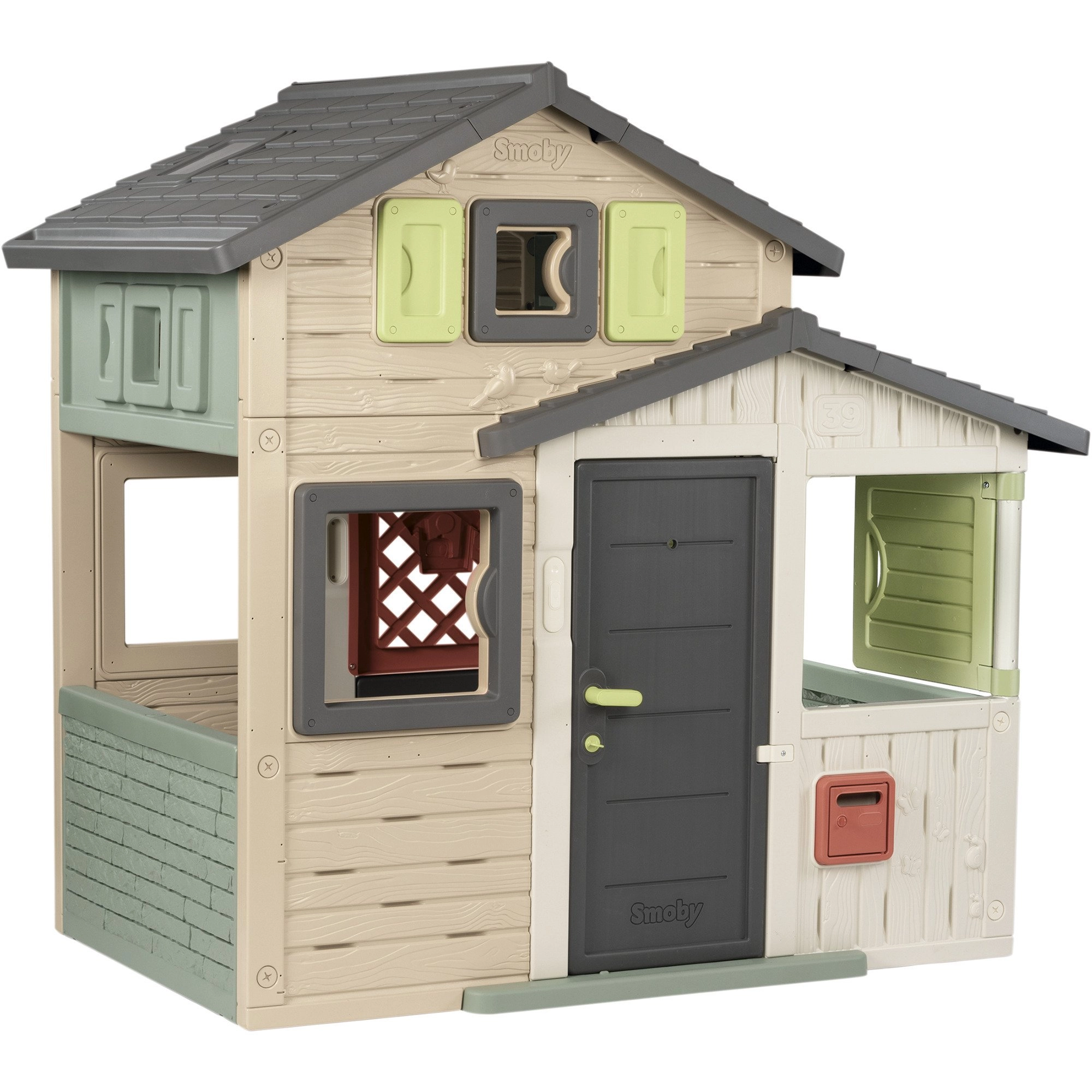 Smoby Life Playhouse Evo Friends  garden