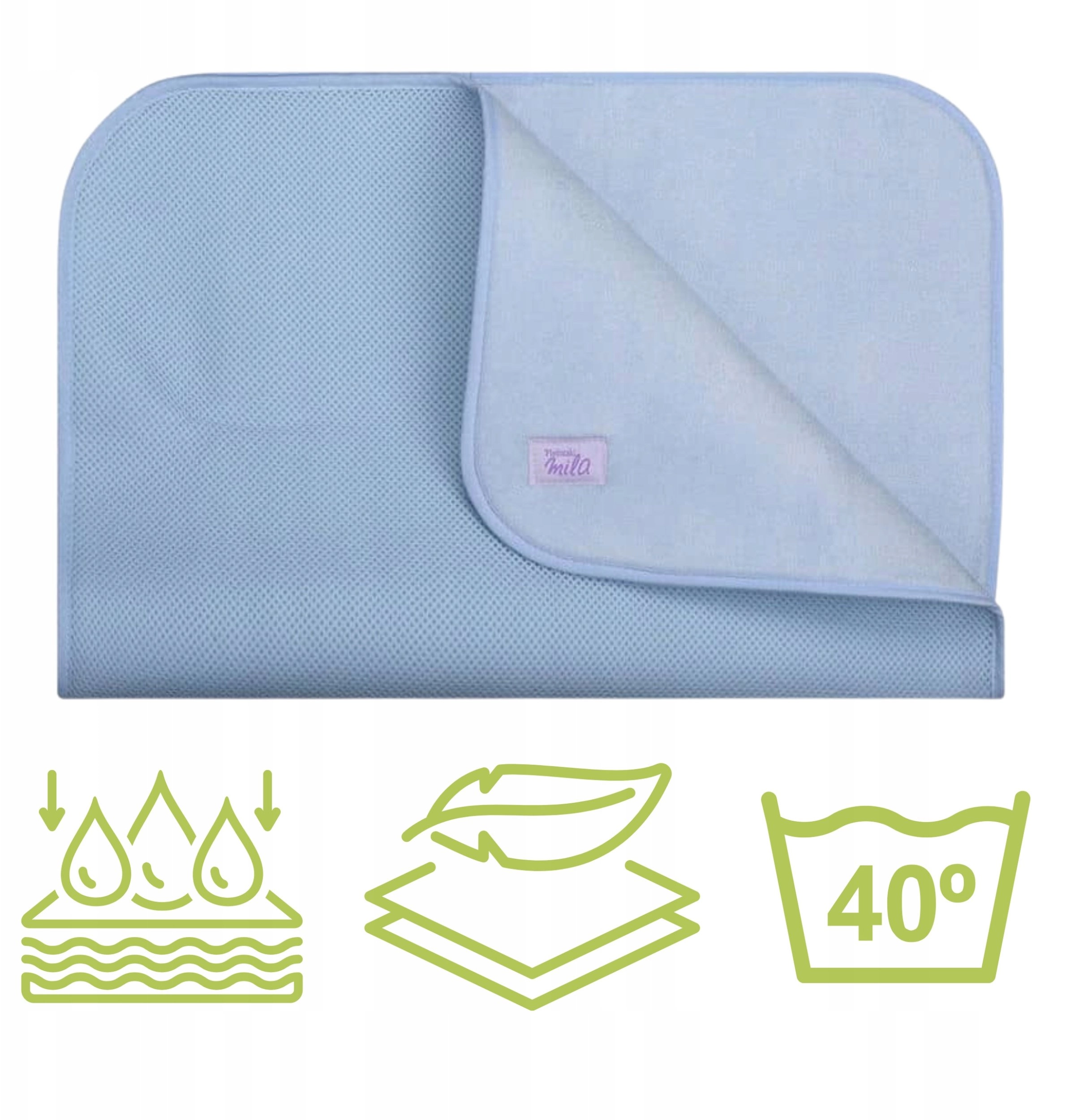 SIMED-CHANGING MAT 50X70CM - BLUE 0802
