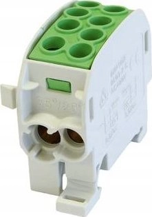 Simet 1-potential switched distribution block 125A