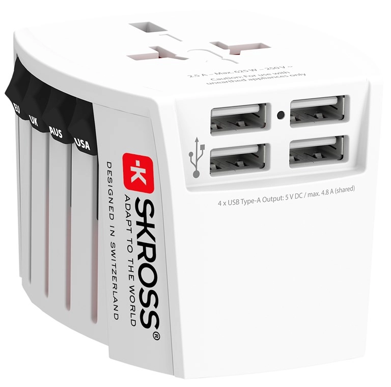 Skross 60604 mobile device charger White