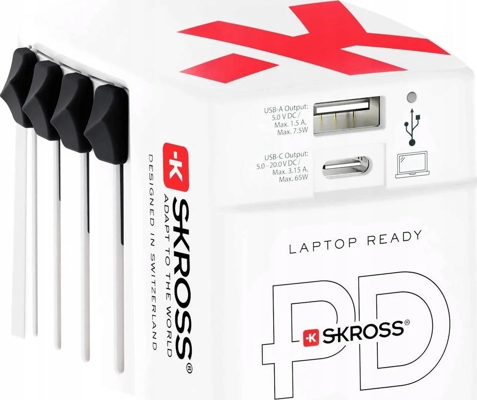Skross World USB Charger A/C 65PD