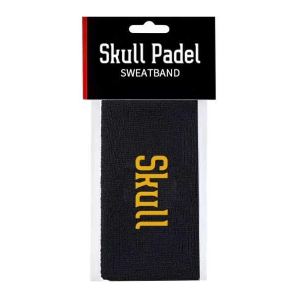 SKULL PADEL L sweat bracelet black/gold
