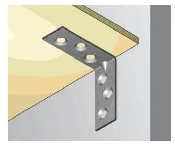 Slowmoose BRACKET ANGLE FURNITURE 2X15X30X30 14974775