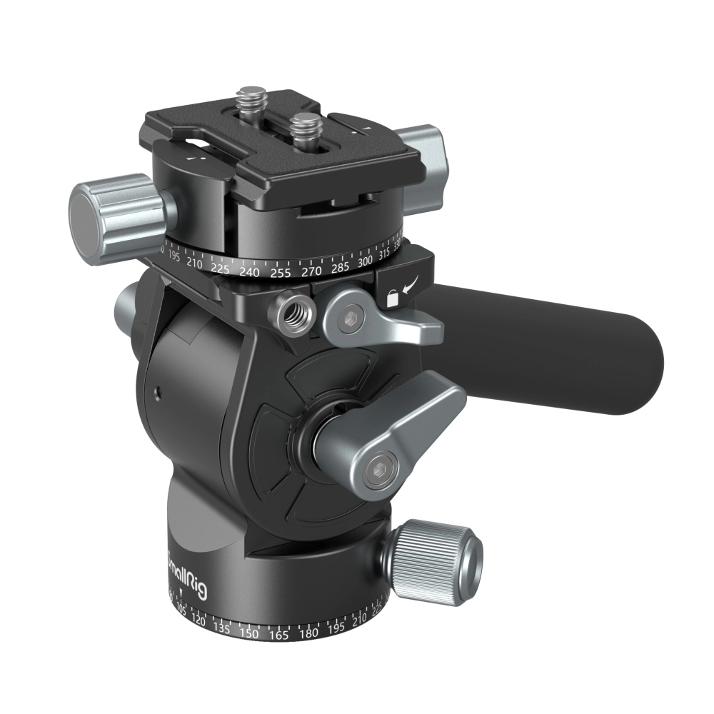 SmallRig 3457 tripod head Black Aluminium