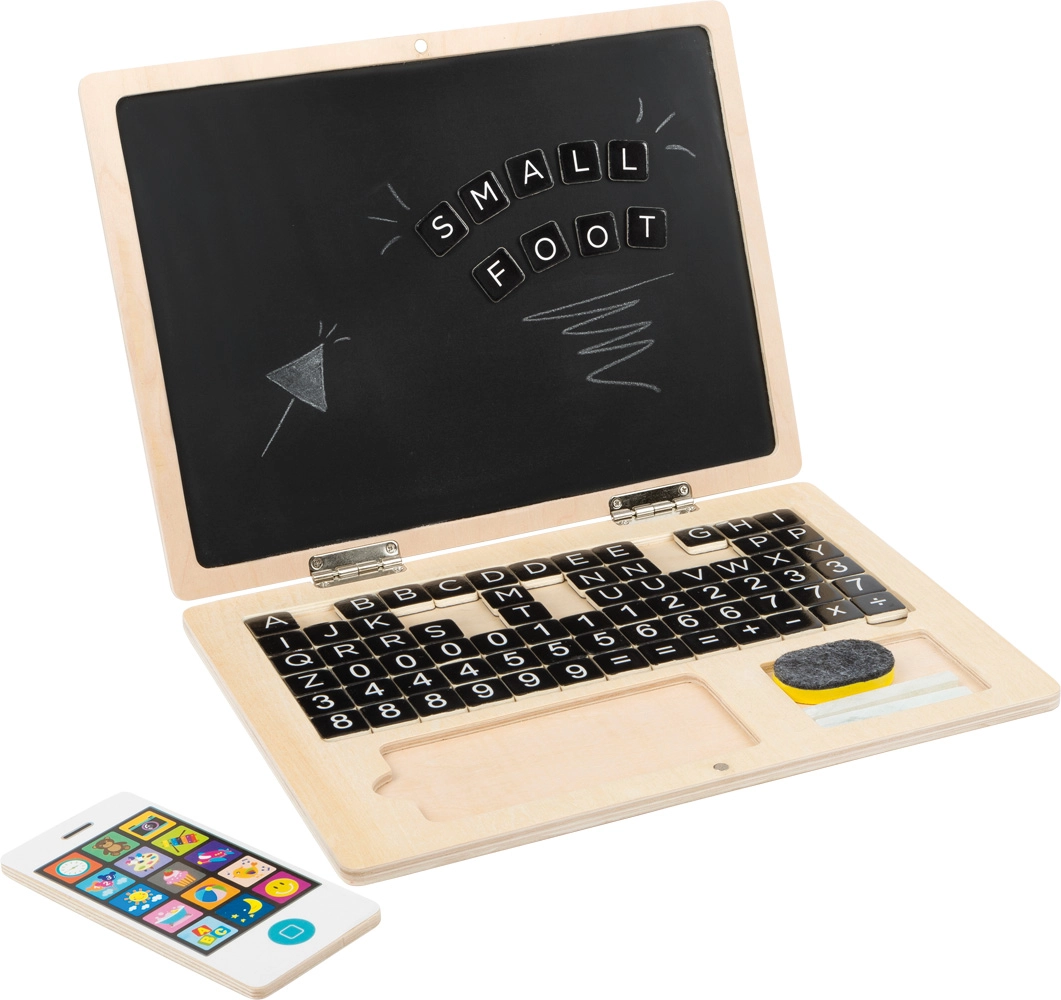 Small foot Wooden Laptop with Magnet