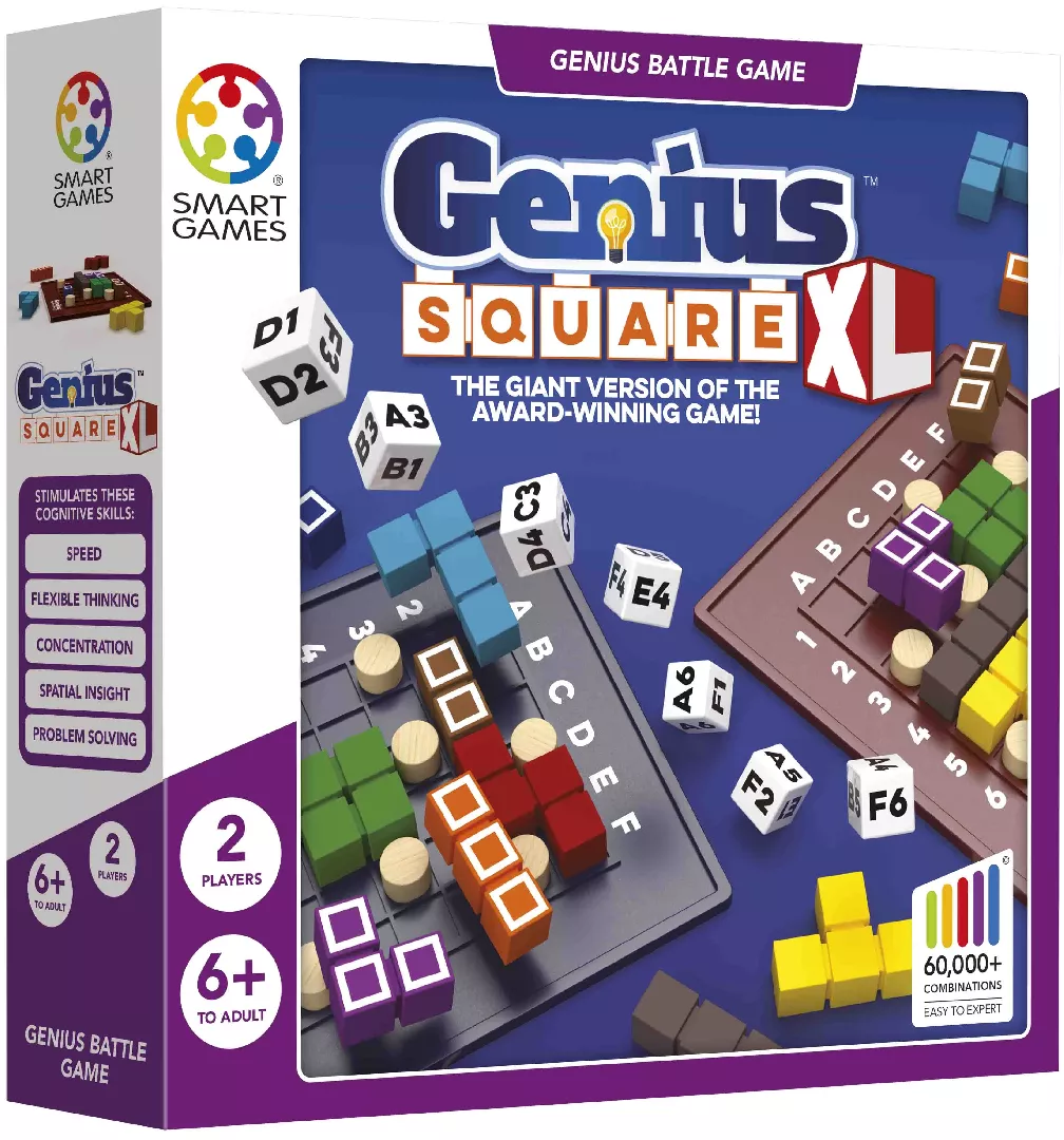 SmartGames Genius Square XL Board game