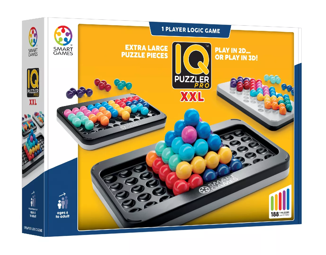 SmartGames IQ Puzzler Pro XXL 3D