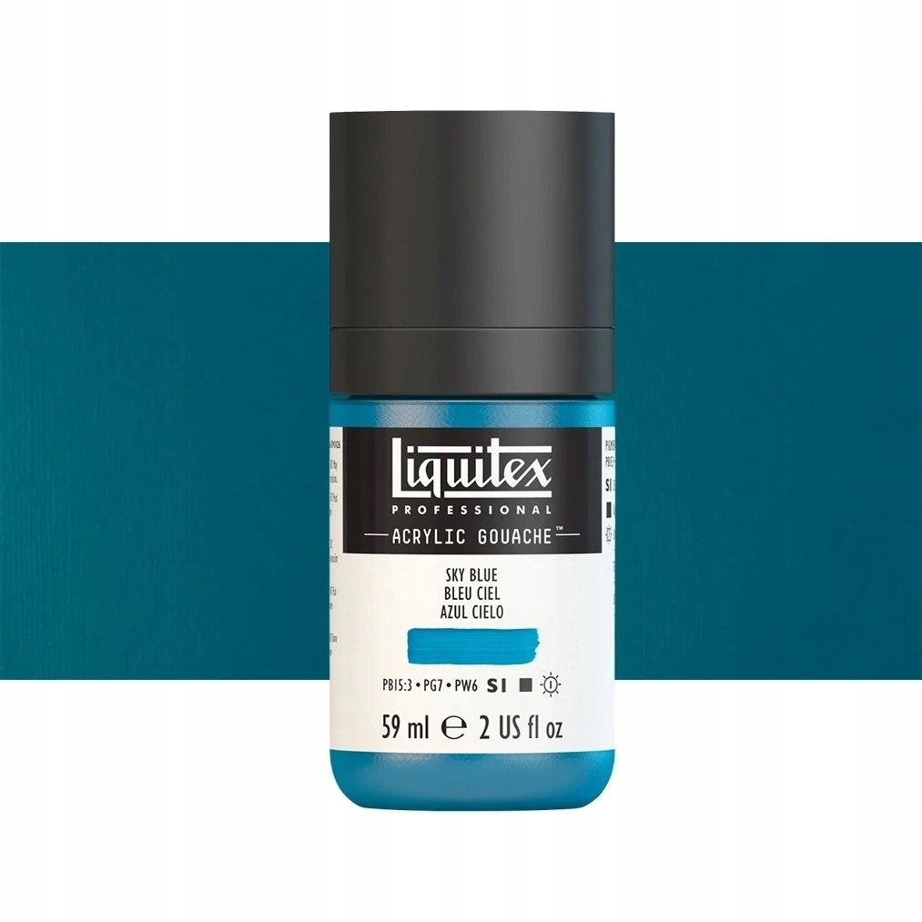 LQX Acrylic Gouache 59ml Sky blue
