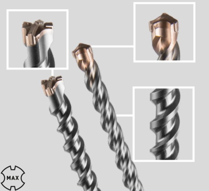 Smart SDS MAX drill bit 22mm