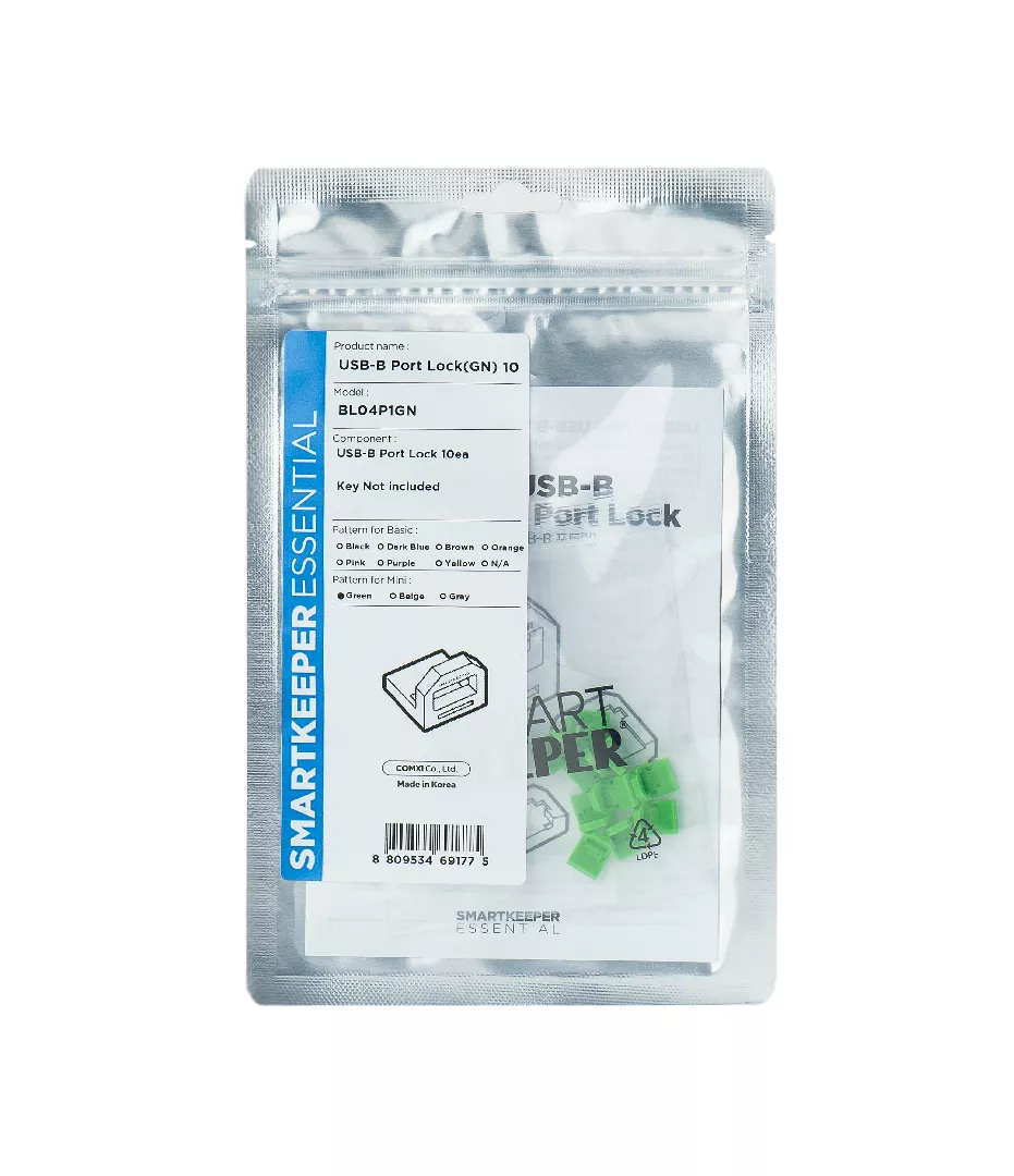 Smartkeeper BL04P1GN port blocker USB Type-B