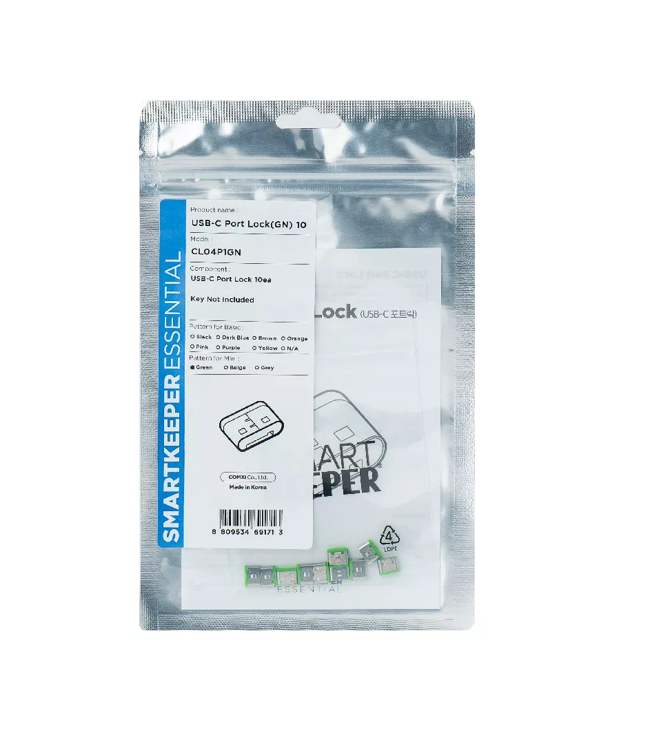Smartkeeper CL04P1GN port blocker USB Type-C