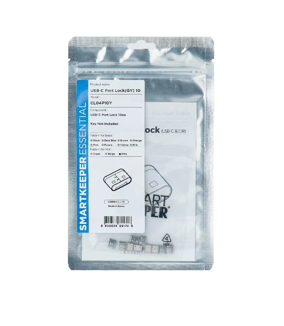 Smartkeeper CL04P1GY port blocker USB Type-C