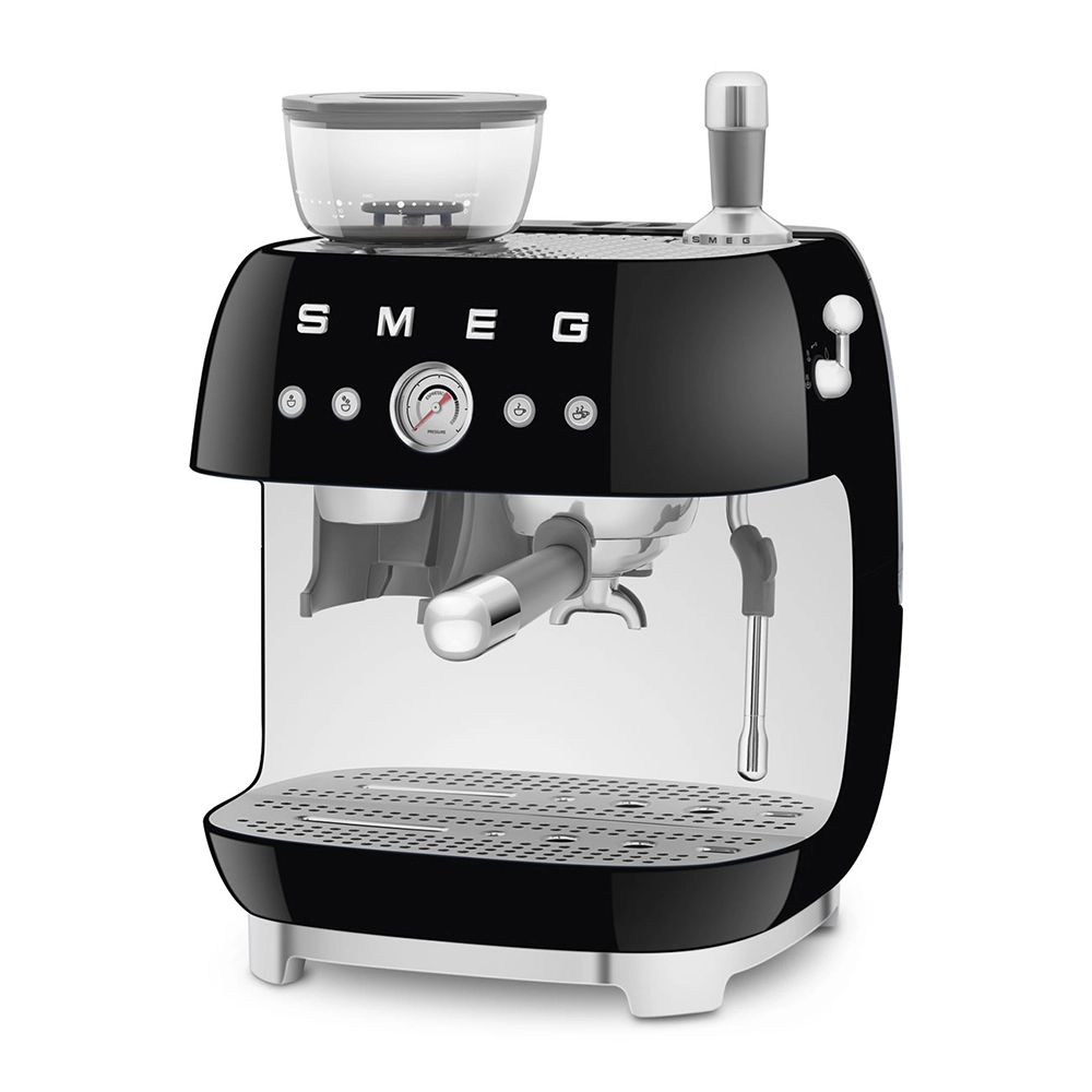 Smeg 50' stila Espresso kafijas mašīna EGF03BLEU Melns
