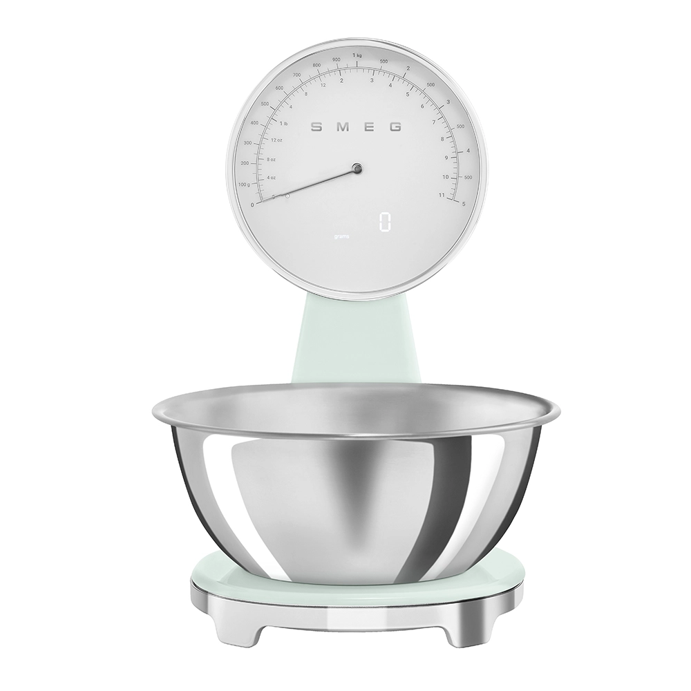 Smeg KSF01PGWW kitchen scale Chrome  Green