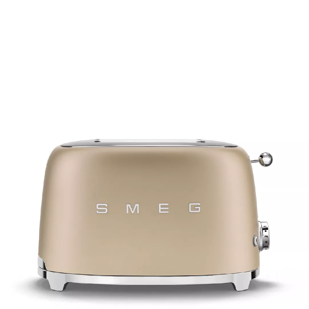Smeg 50`s Style Toaster TSF01CHMEU Champagne