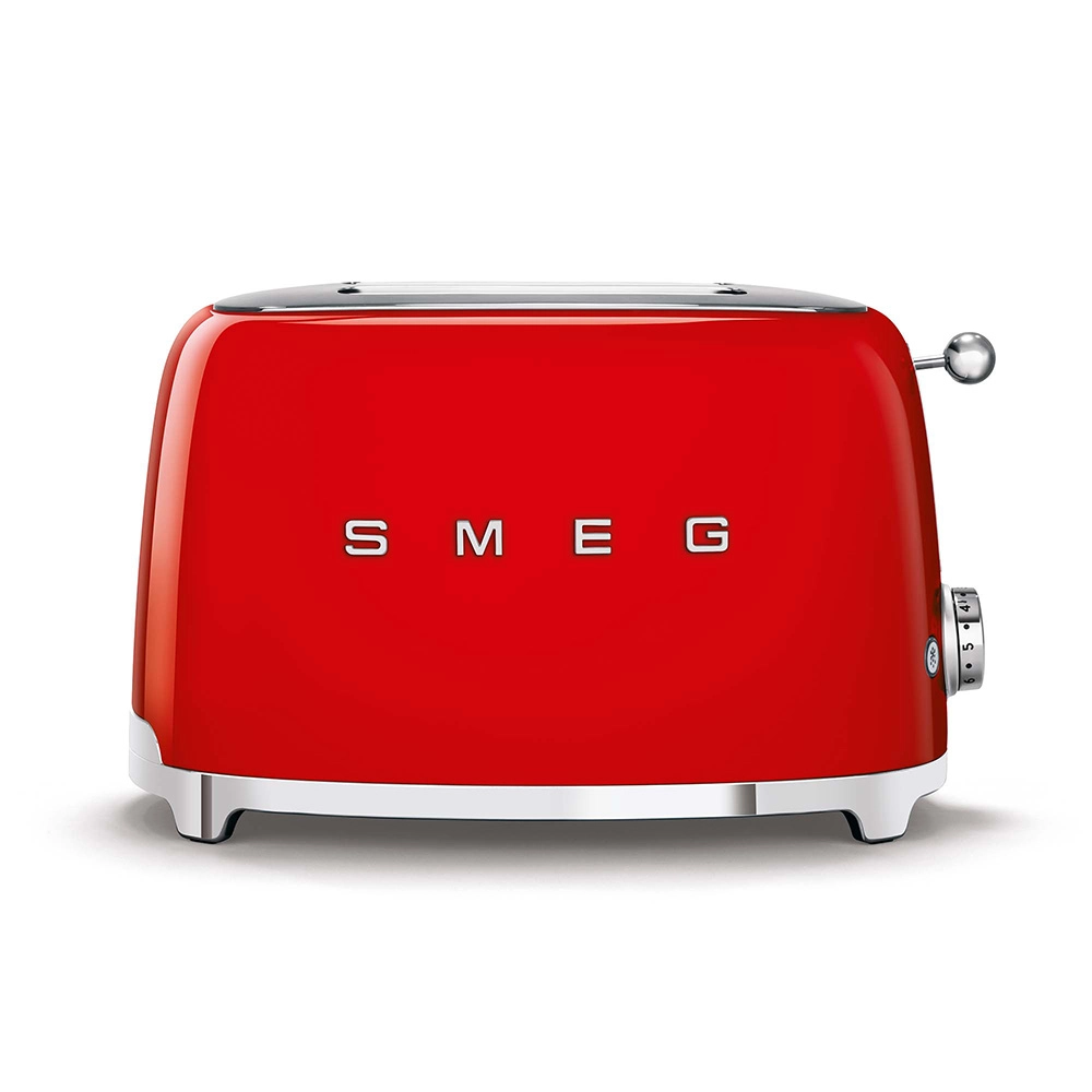 Smeg 50`s Style Toaster TSF01RDEU Red