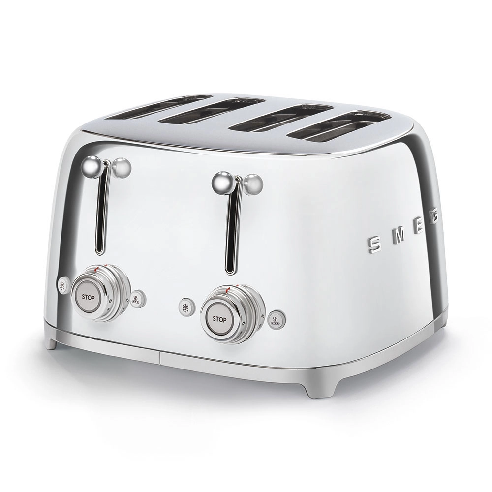 Smeg 50``s Style Toaster TSF03SSEU Steel