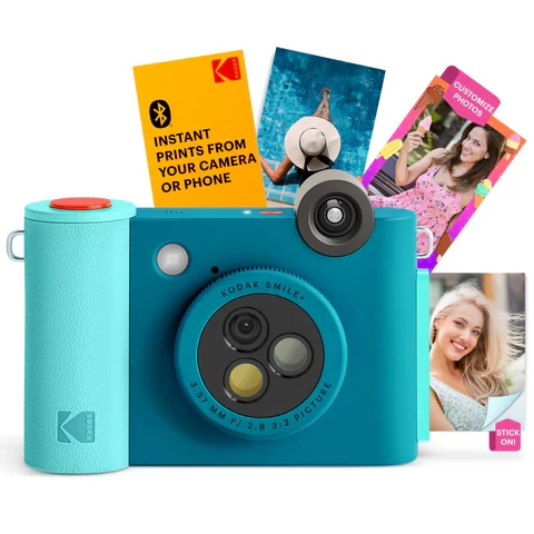 Kodak SMILE+ Instant Camera 2x3``````` Blue