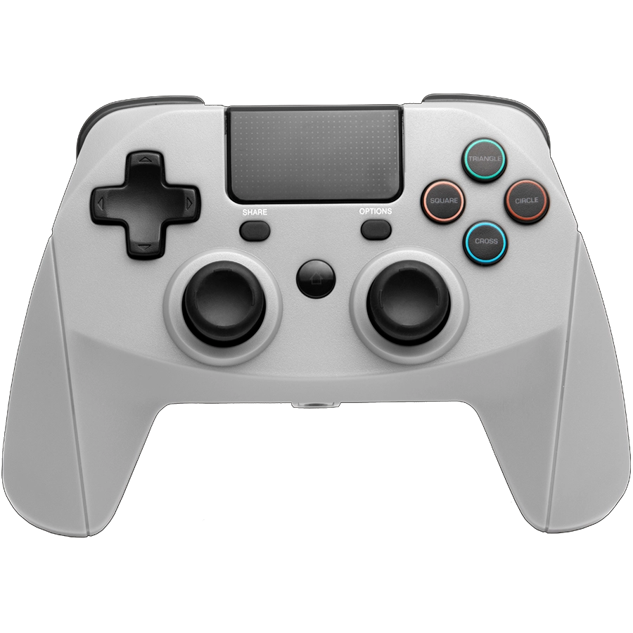 Snakebyte 4 S Wireless Pelēks Bluetooth sistēma Spēļu paliktnis Analogā / digitālā PC (dators), PlayStation 4