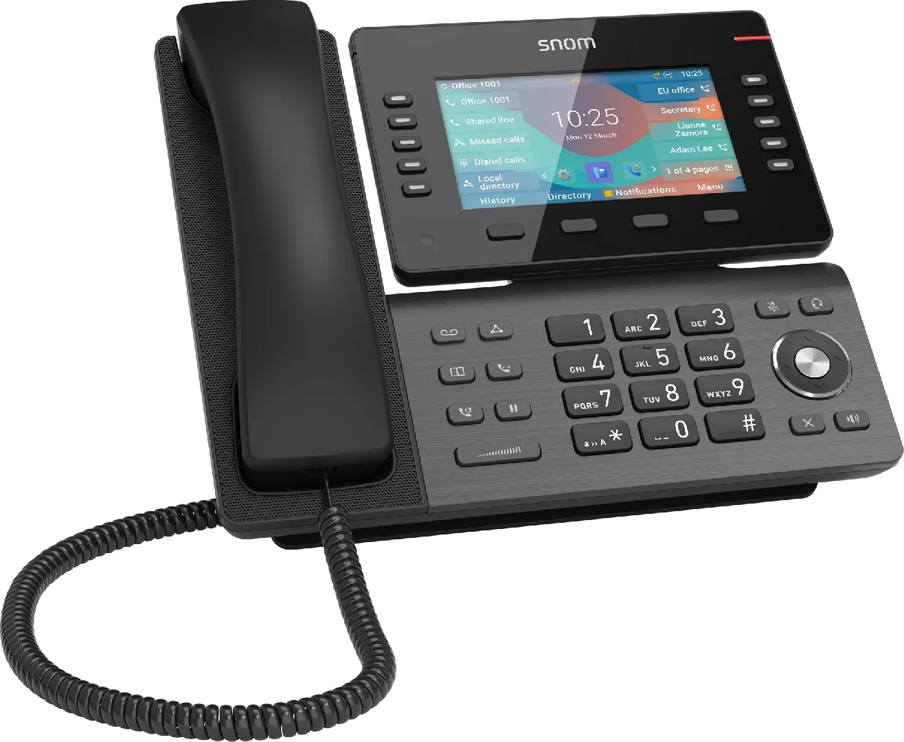 Snom D865 IP phone Grey TFT