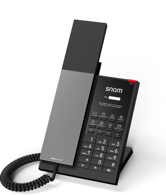 Snom HD350W IP phone Black Wi-Fi