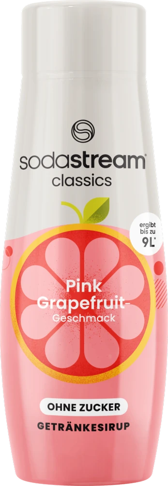 SodaStream Pink Grapefruit ohne Zucker Sirup