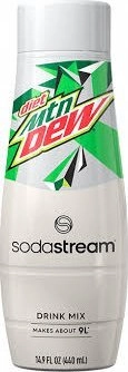 SodaStream Mountain Dew 440ml Beverage Syrup