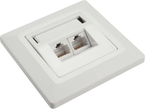 Solarix outlet CAT6 UTP 2 x