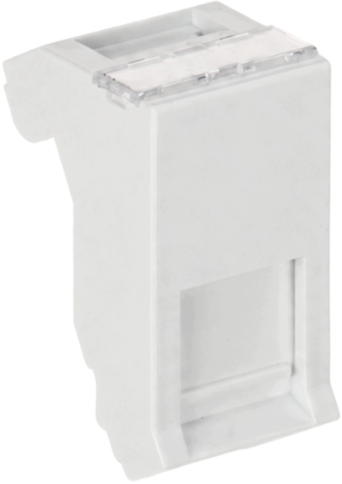 Solarix GNIAZDO MODULARNE KEYSTONE KĄTOWE SXF-M-1-45-WH-U
