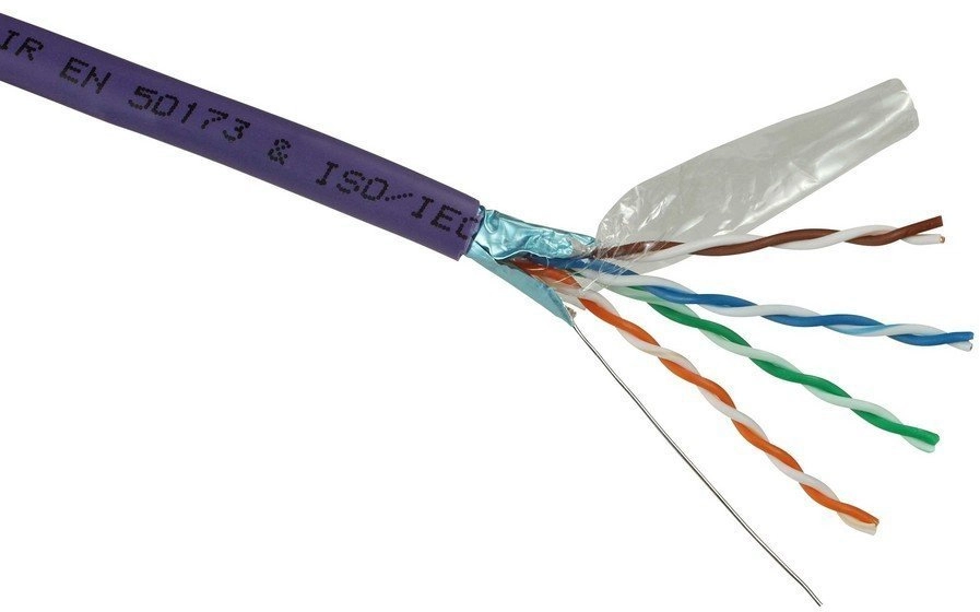Instalační kabel Solarix CAT5E FTP LSOH