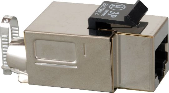 Solarix STP CAT5e RJ45 Keystone czarny