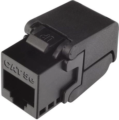 Solarix Keystone CAT5e UTP RJ45 czarny