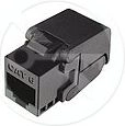Solarix Keystone CAT6 UTP RJ45 czarny