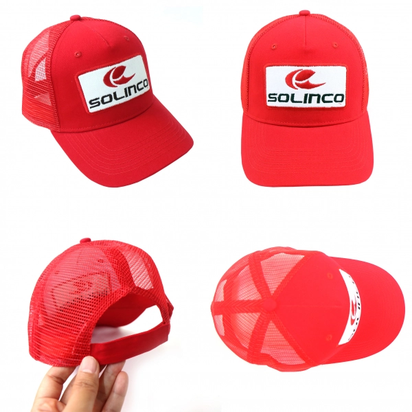 SOLINCO Trucker cepure S-TCAP-R#Red 812753013028