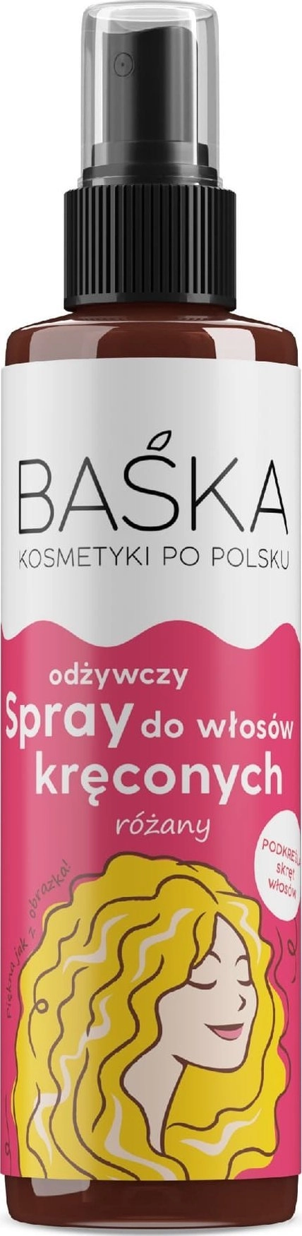 Solverx BAŚKA Nourishing spray for curly