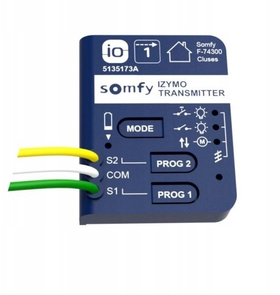 Somfy 1822609 flush-mounted transmitter io 1822609