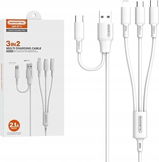 Somostel USB cable USB-A - USB-C
