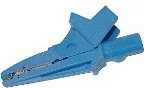 Sonel Crocodile clip blue K02 (WAKROBU20K02)