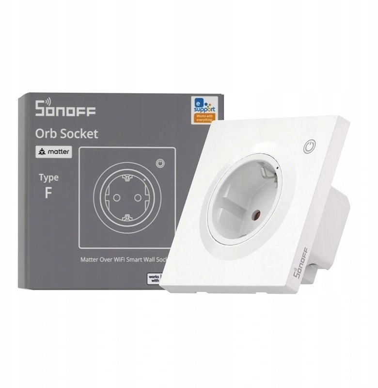 Sonoff WS01TPF-E WiFi Smart Wall Socket
