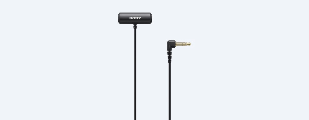 Sony ECM-LV1 Black Lavalier/Lapel microphone ECMLV1
