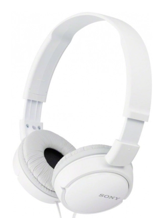 Sony MDR ZX110 Cable Headphones White