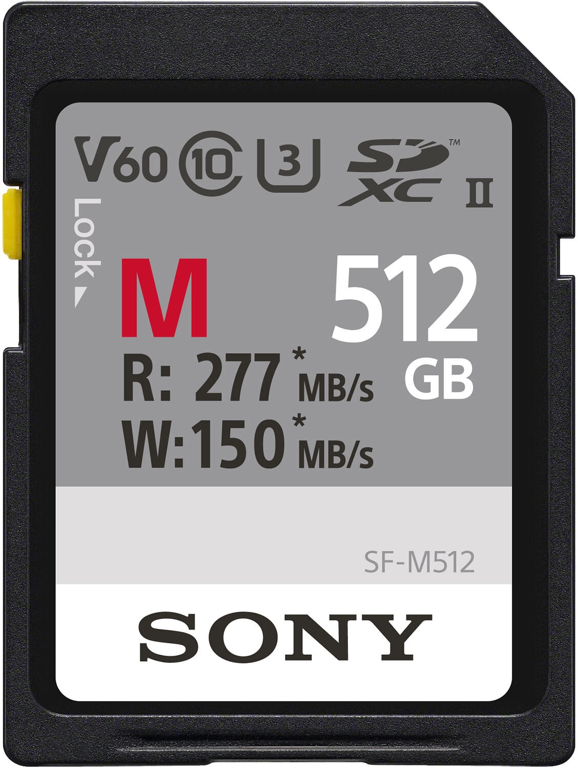 Sony SDXC M series 512GB UHS-II