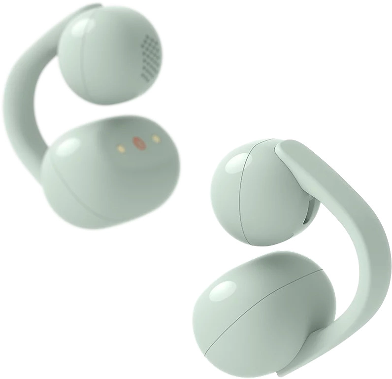 Sony LinkBuds Clip open-ear headphones  green