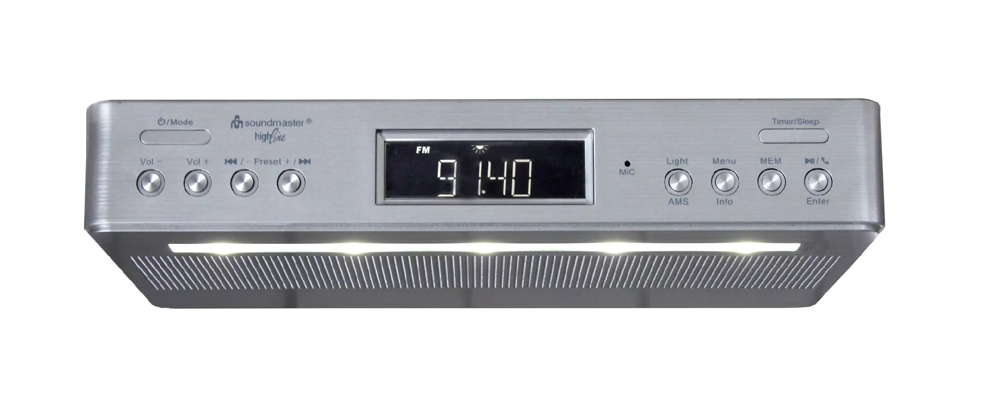 Soundmaster UR2045SI Personal Analog digital Silver