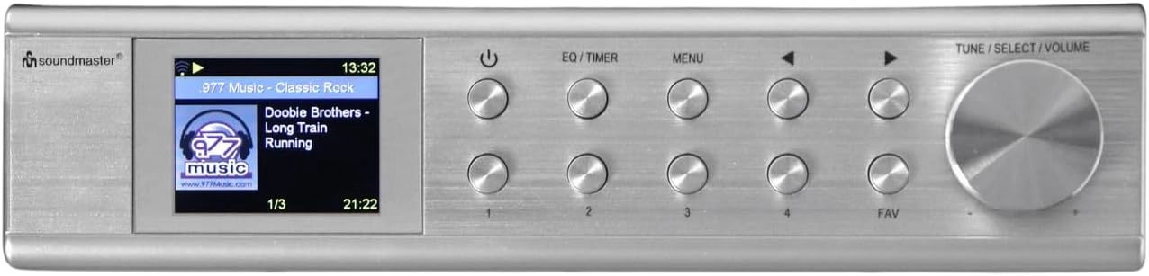 Soundmaster IR1500SI radio Internet Digital Silver