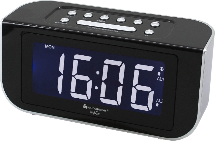 Soundmaster FUR4005 radio Clock Digital Black