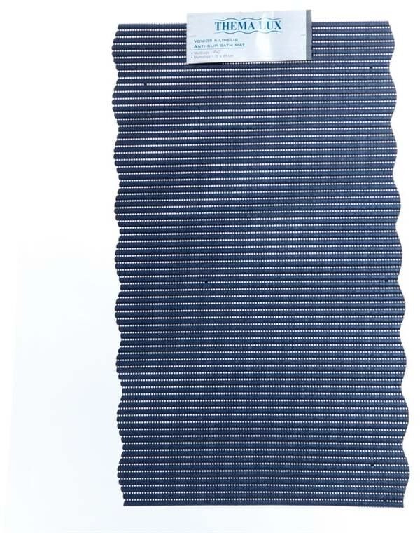 BATHROOM MAT M13003 65X45 CM  BLUE
