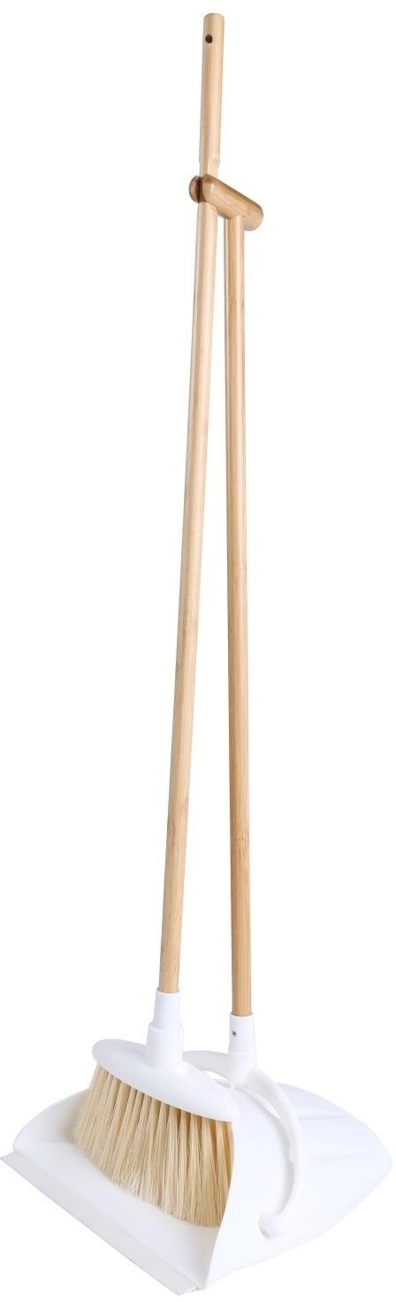 BAMBOO BROOM AND DUSTPAN SET 26X25X7CM