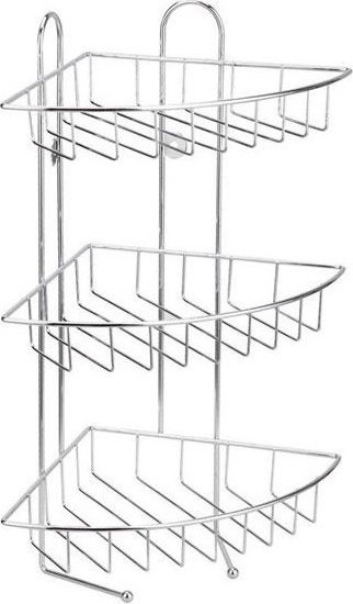 BATH SHELF HIC-0251 METAL ANGULAR 3